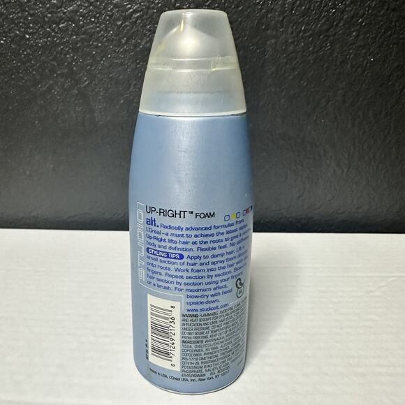 L'Oreal Paris ALT Studio Up-Right Foam Targeted Root-Lift Maximum Volume 7Oz NEW - Picture 5 of 6